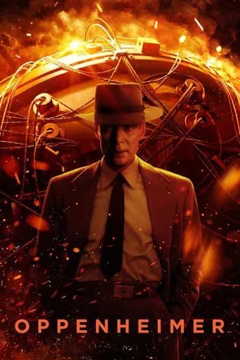 Poster for Oppenheimer (2023) movie