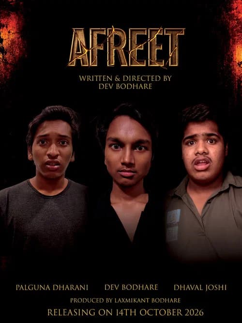 Poster for Afreet - A Never Ending Night (2026) movie