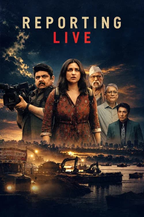 Poster for Reporting Live (2026) movie